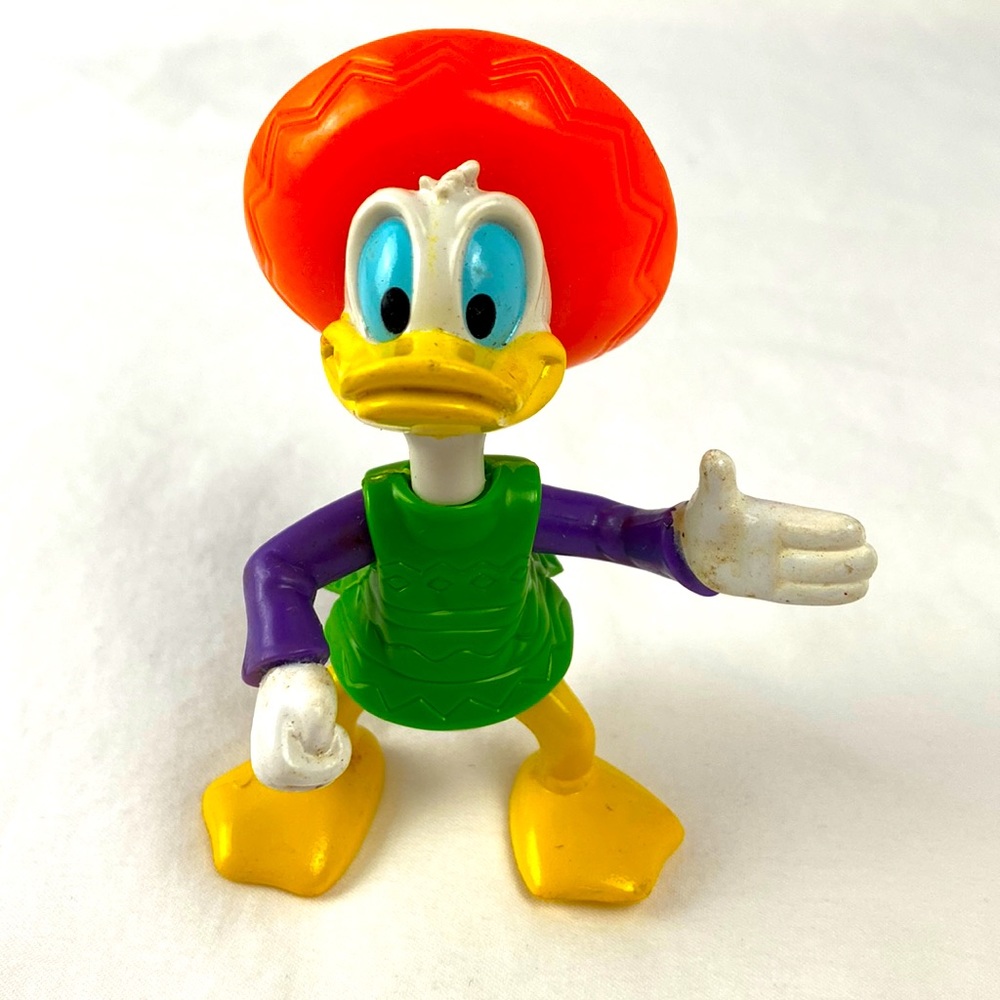 Vintage 1993 Epcot Center adventure at Walt Disney World Donald in Mexico
